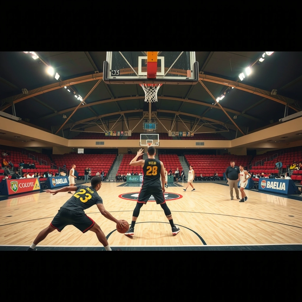 Arena de basquete profissional