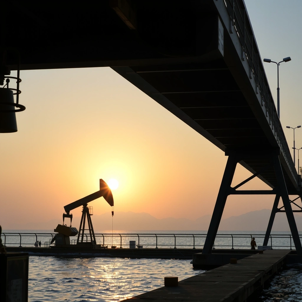 Plataforma de petróleo brasileira